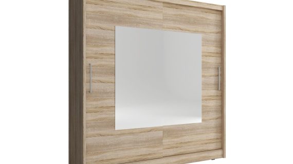 Wysoka szafa na ubrania SIMENA IX 200cm - obrazek 3