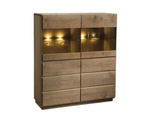 Witryna Oszklona do Salonu Tacoma