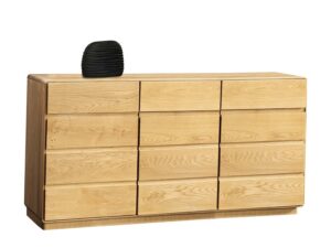 Drewniana Komoda z Szufladami 180 cm Tacoma