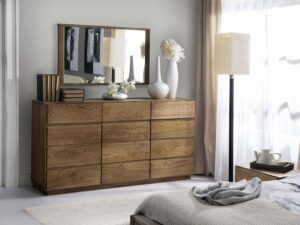 miniaturka Lustro z Drewnianą Ramą Tacoma