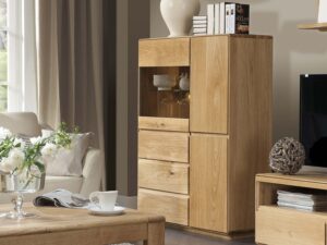 miniaturka Witryna Kredens Drewniany Tacoma