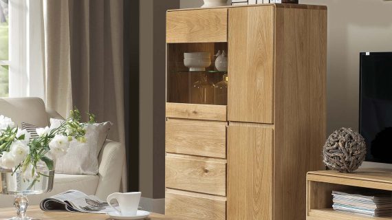 miniaturka Witryna Kredens Drewniany Tacoma