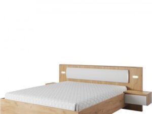 Łóżko ze stolikami nocnymi AVALON