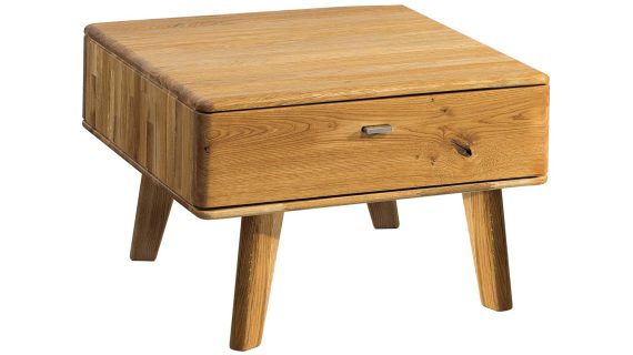 Drewniana Ława z Szufladą Praga