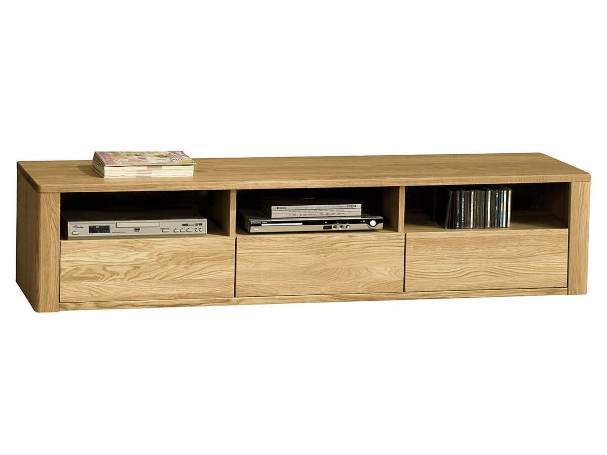 Jasna dębowa szafka pod telewizor