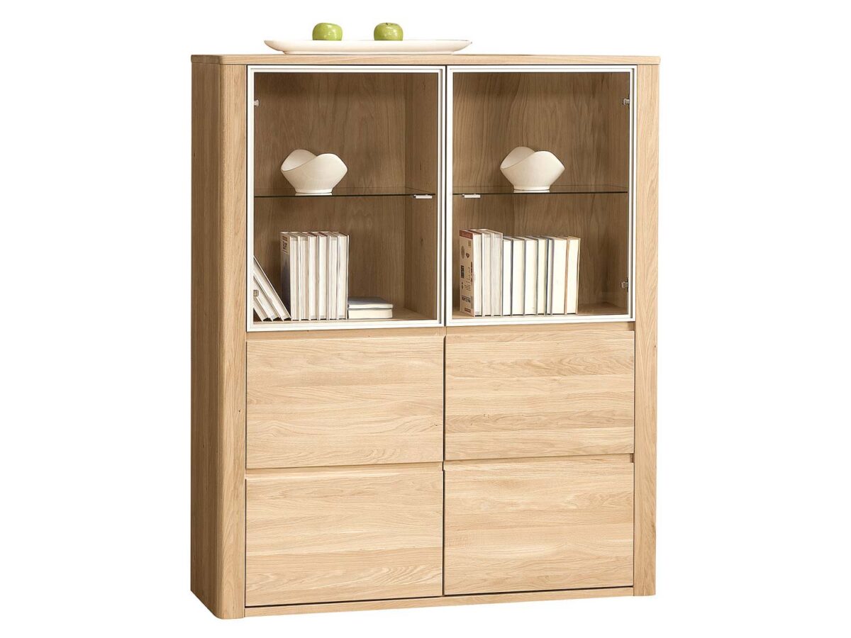 Witryna Szklana do Salonu Pekin