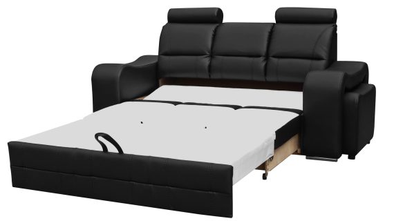 Nowoczesna Sofa Do Salonu z Pufami AKIRUNO - obrazek 18