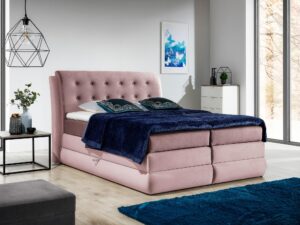 miniaturka Łóżko Sypialniane Tapicerowane INAZAWA