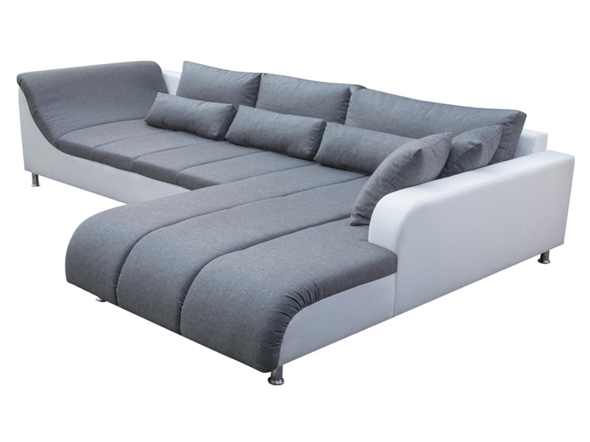 Duży Narożnik 325 Cm Z Poduszkami CHARTUM