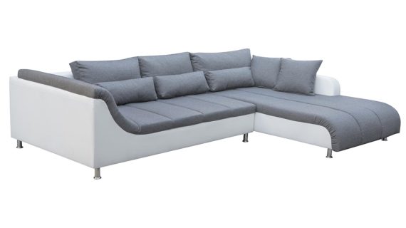 Duży Narożnik 325 Cm Z Poduszkami CHARTUM - obrazek 2