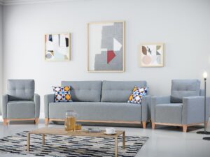 miniaturka Fotel W Stylu Skandynawskim JANDIRA