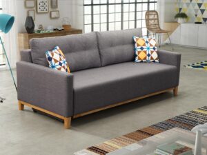 miniaturka Szara Sofa Do Salonu JANDIRA