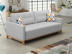 miniaturka Szara Sofa Do Salonu JANDIRA