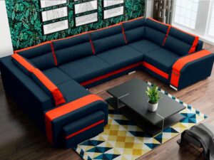 miniaturka Narożnik Podkowa Z Dużą Powierzchnią Spania FORTOLEZA U