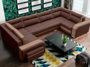 miniaturka Narożnik Podkowa Z Dużą Powierzchnią Spania FORTOLEZA U