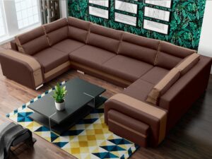 miniaturka Narożnik Podkowa Z Dużą Powierzchnią Spania FORTOLEZA U