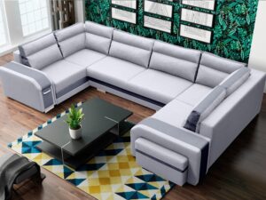 miniaturka Narożnik Podkowa Z Dużą Powierzchnią Spania FORTOLEZA U