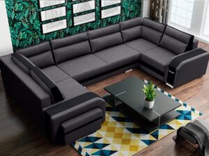 miniaturka Narożnik Podkowa Z Dużą Powierzchnią Spania FORTOLEZA U