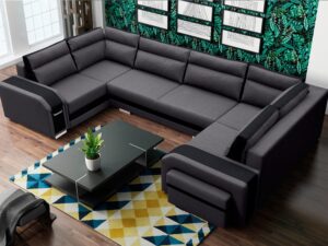 miniaturka Narożnik Podkowa Z Dużą Powierzchnią Spania FORTOLEZA U