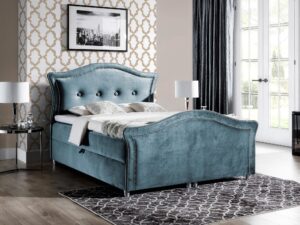 miniaturka Łóżko Pikowane Z Diamentami TAKAI