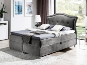 miniaturka Łóżko Glamour Tapicerowane TAHARA