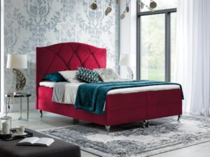 miniaturka Luksusowe Łóżko Tapicerowane KAZUNO