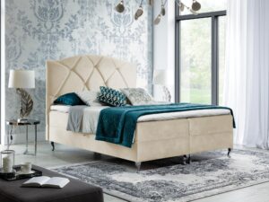 miniaturka Luksusowe Łóżko Tapicerowane KAZUNO