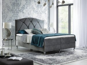 miniaturka Luksusowe Łóżko Tapicerowane KAZUNO