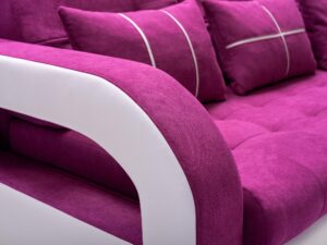 miniaturka Rozkładana Kanapa Z Pufą SOBRA + PUFA