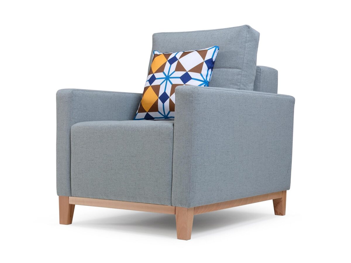 Fotel W Stylu Skandynawskim JANDIRA