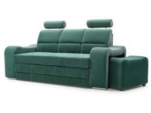 miniaturka Nowoczesna Sofa Do Salonu z Pufami AKIRUNO