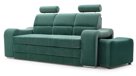 Nowoczesna Sofa Do Salonu z Pufami AKIRUNO - obrazek 27