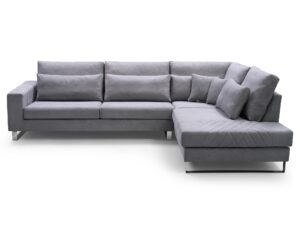 miniaturka Narożnik Z Zagłówkami Nóżkami Chrom RANDBURG