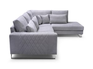 miniaturka Narożnik Z Zagłówkami Nóżkami Chrom RANDBURG