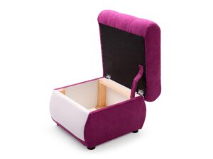 miniaturka Rozkładana Kanapa Z Pufą SOBRA + PUFA