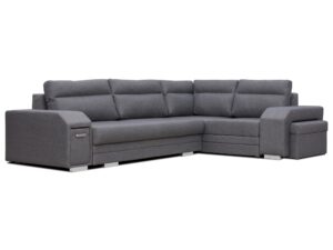 miniaturka Turkusowy Narożnik Z Pufą I Schowkiem FERRAZ