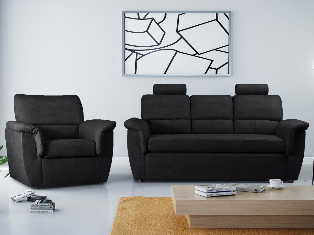 Nowoczesna Sofa Do Salonu TIMONO III Osobowa aranżacja
