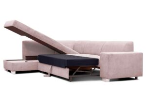 miniaturka Duży Rozkładany Narożnik Z Pojemnikiem BANGI