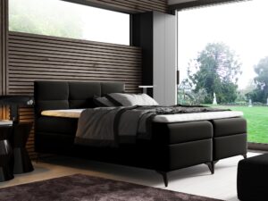 miniaturka Łóżko Welurowe OTAKE