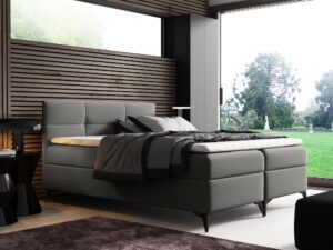 miniaturka Łóżko Welurowe OTAKE