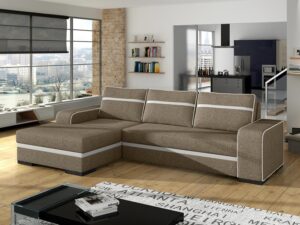 miniaturka Nowoczesny Narożnik Z Poduszkami MONVORIA