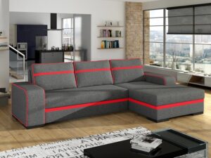 miniaturka Nowoczesny Narożnik Z Poduszkami MONVORIA