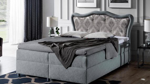 miniaturka Łóżko W Stylu Prowansalskim ABIKO