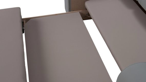 Nowoczesna Sofa Do Salonu z Pufami AKIRUNO - obrazek 39