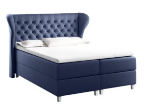 miniaturka Łóżko Z Zagłówkiem Pikowanym FUTTSU