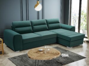 miniaturka Narożnik Zielony Nowoczesny KAMPALA