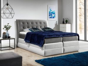 miniaturka Łóżko Sypialniane Tapicerowane INAZAWA