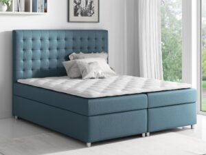 miniaturka Łóżko Pikowane Z Wysokim Oparciem NAGOJA