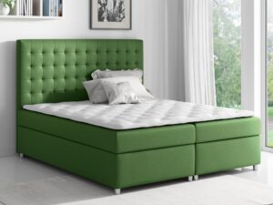 miniaturka Łóżko Pikowane Z Wysokim Oparciem NAGOJA