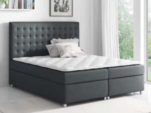 miniaturka Łóżko Pikowane Z Wysokim Oparciem NAGOJA